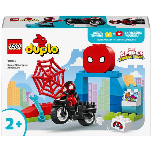LEGO SPIDEY & FRIENDS  SPINS MOTORCYCLE ADVENTURE