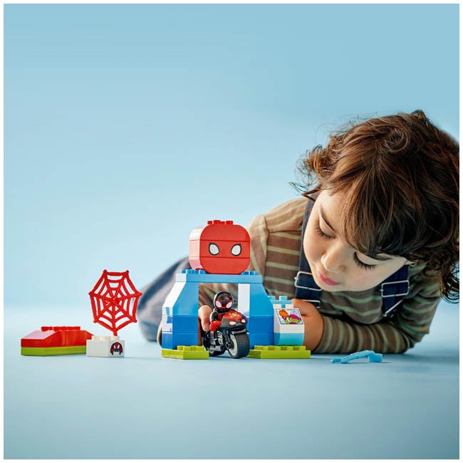 LEGO SPIDEY & FRIENDS  SPINS MOTORCYCLE ADVENTURE