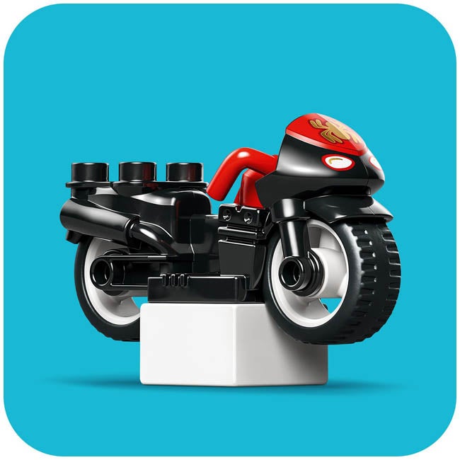 LEGO SPIDEY & FRIENDS  SPINS MOTORCYCLE ADVENTURE