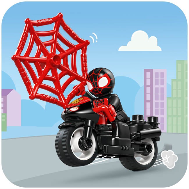 LEGO SPIDEY & FRIENDS  SPINS MOTORCYCLE ADVENTURE