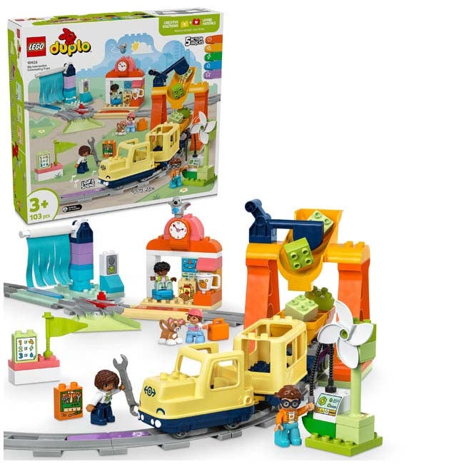 LEGO DUPLO BIG INTERACTIVE COMMUNITY TRAIN