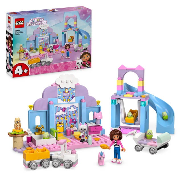 LEGO GABBYS DOLLHOUSE GABBYS KITTY CARE EAR BUILDING SET