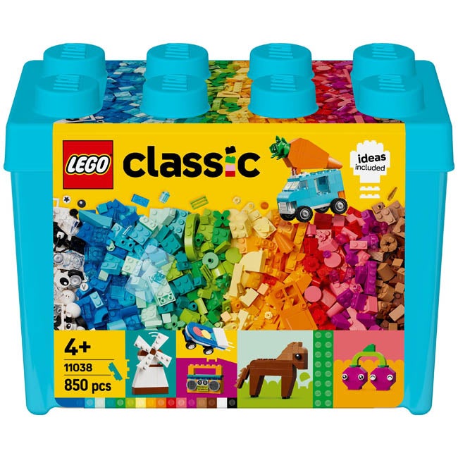 LEGO CLASSIC VIBRANT CREATIVE BRICK BOX