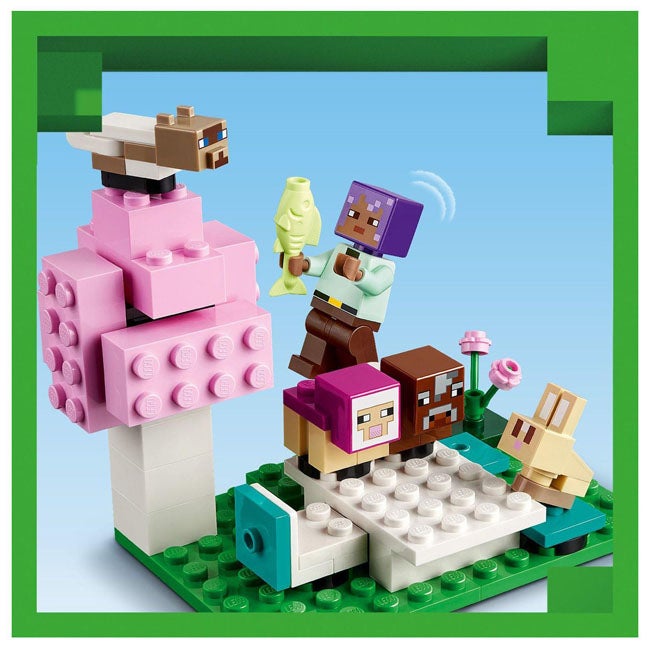 LEGO MINECRAFT THE ANIMAL SANCTUARY