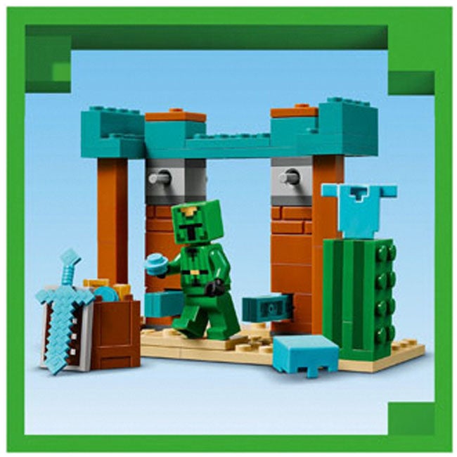 LEGO MINECRAFT THE ILLAGER DESERT PATROL