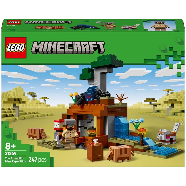 LEGO MINECRAFT THE ARMADILLO MINE EXPEDITION