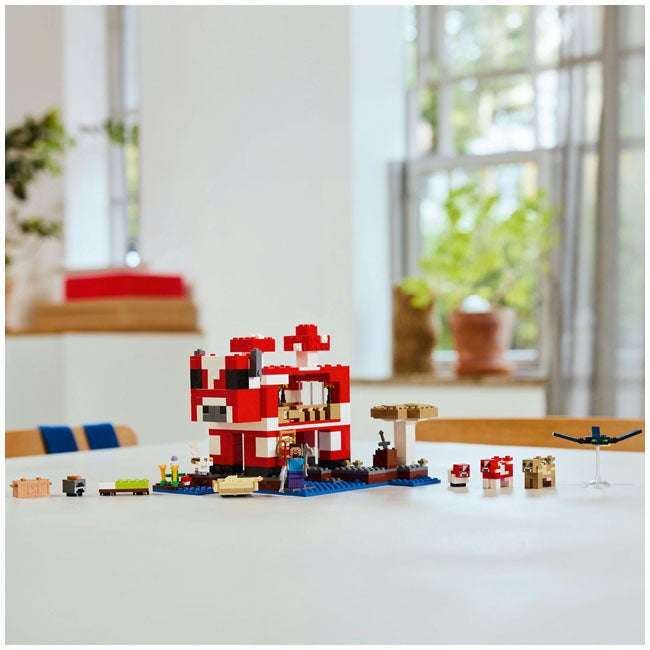 LEGO MINECRAFT THE MOOSHROOM HOUSE