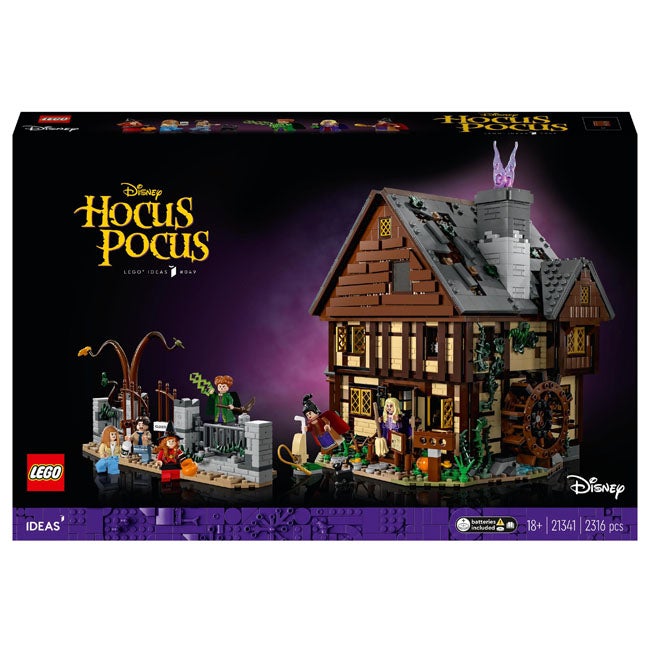 LEGO DISNEY HOCUS POCUS THE SANDERSON SISTERS COTTAGE