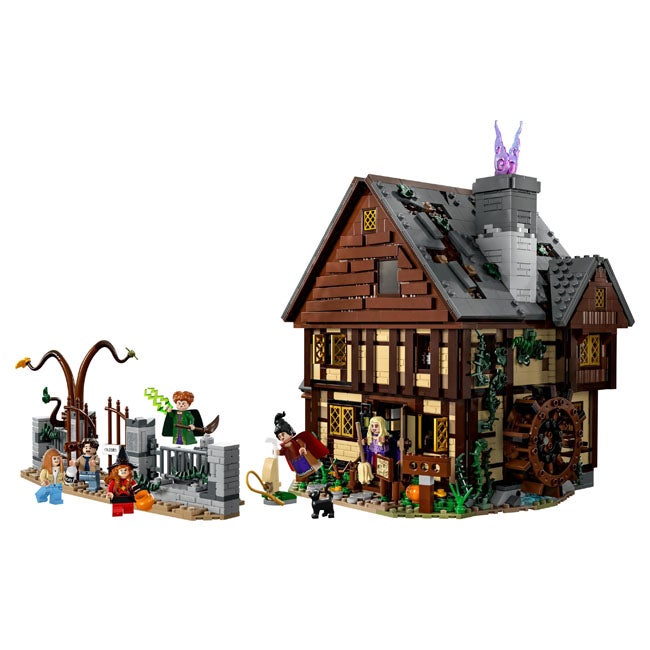 LEGO DISNEY HOCUS POCUS THE SANDERSON SISTERS COTTAGE