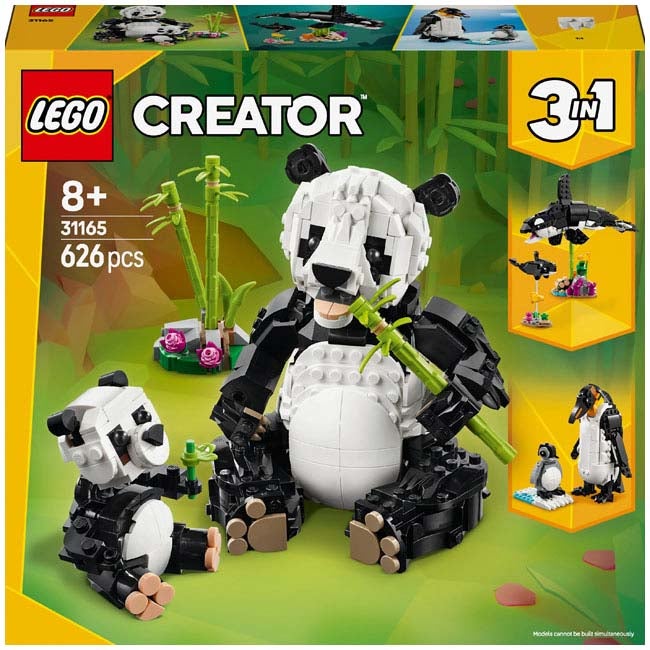 LEGO CREATOR WILD ANIMALS PANDA FAMILY