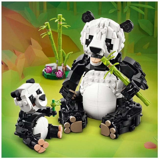 LEGO CREATOR WILD ANIMALS PANDA FAMILY