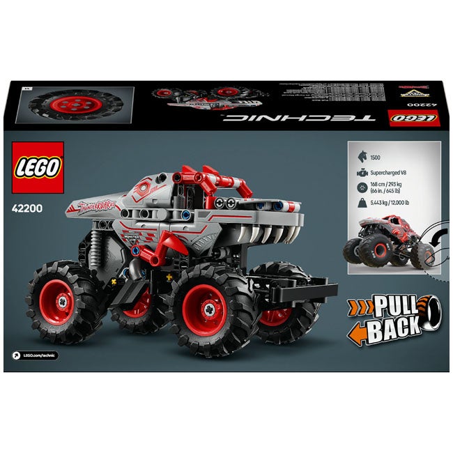 LEGO TECHNIC MONSTER JAM THUNDERROARUS PULL-BACK