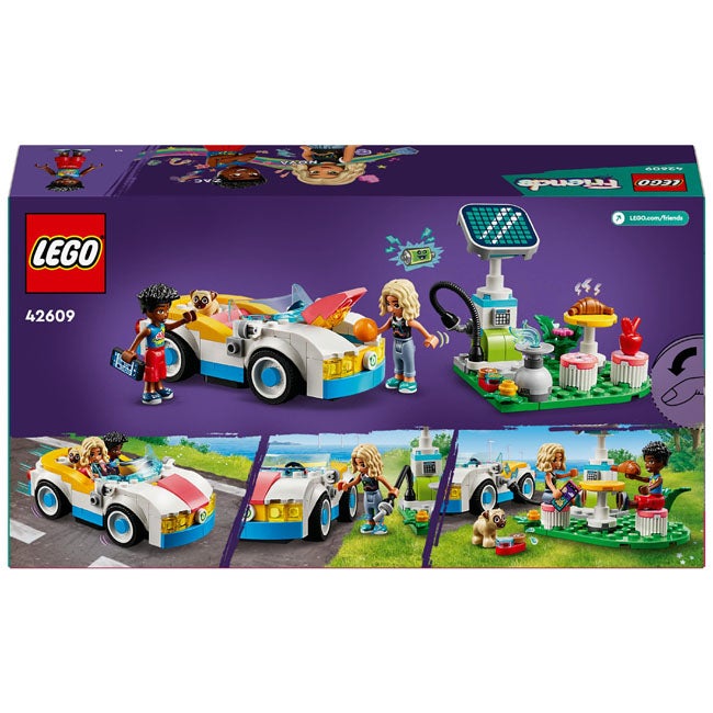 LEGO FRIENDS ELECTRIC CAR AND CHARGER