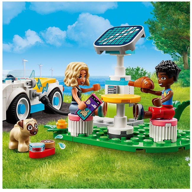 LEGO FRIENDS ELECTRIC CAR AND CHARGER