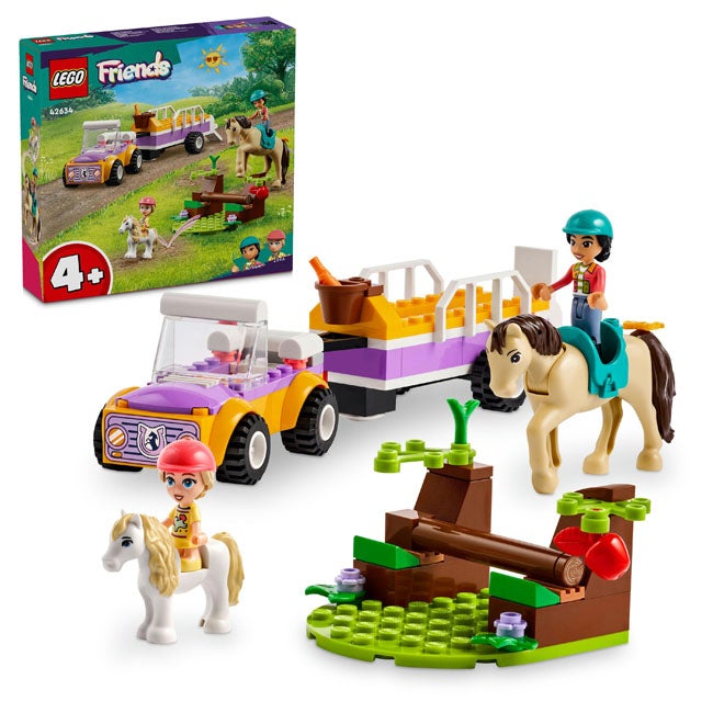 LEGO FRIENDS HORSE AND PONY TRAILER