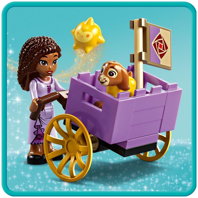LEGO DISNEY PRINCESS ASHA IN THE CITY OF ROSAS