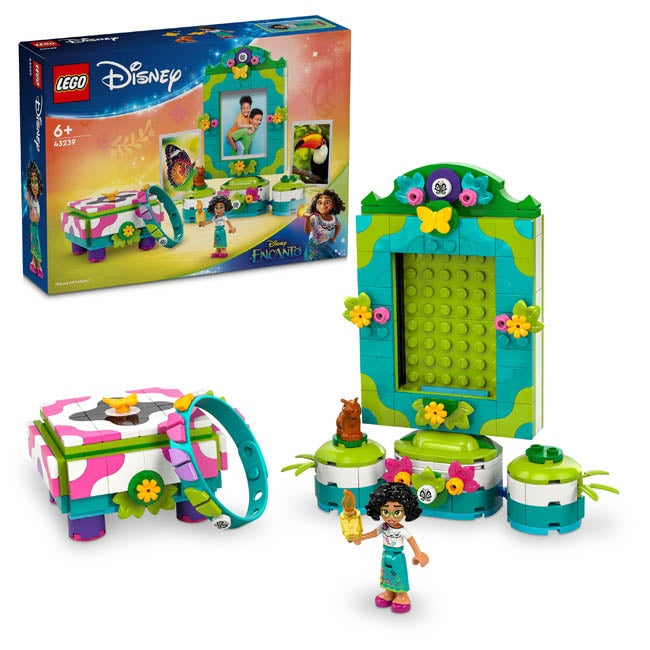 LEGO DISNEY ENCANTO MIRABELS PHOTO FRAME AND JEWELRY BOX