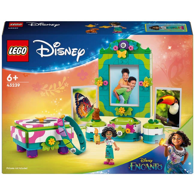 LEGO DISNEY ENCANTO MIRABELS PHOTO FRAME AND JEWELRY BOX