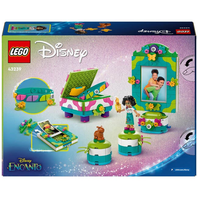 LEGO DISNEY ENCANTO MIRABELS PHOTO FRAME AND JEWELRY BOX