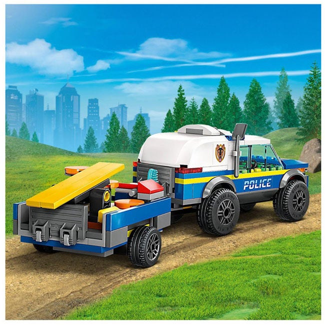 LEGO CITY MOBILE POLICE DOG TRAINING