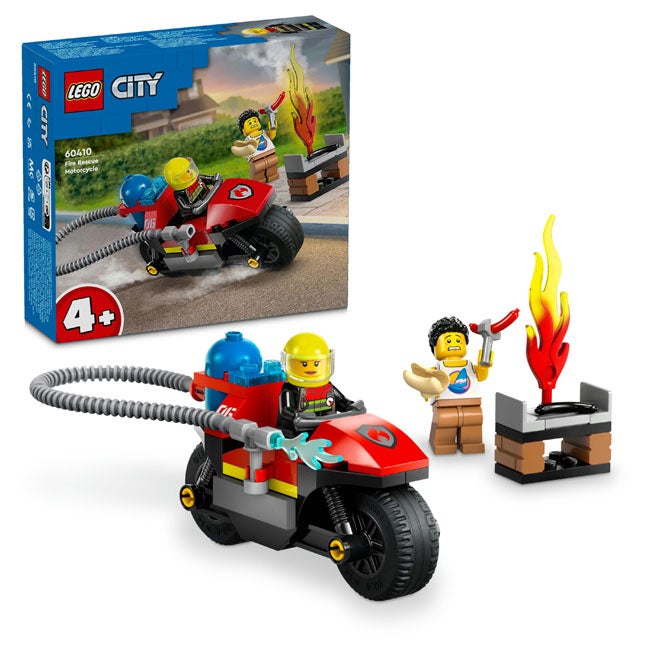 LEGO CITY FIRE RESCUE MOTORCYCLE
