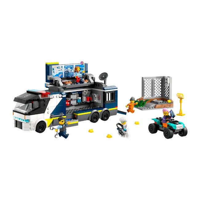 LEGO CITY POLICE MOBILE CRIME LAB TRUCK
