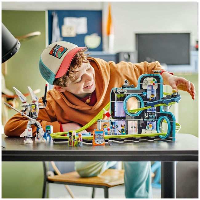 LEGO CITY ROBOT WORLD ROLLER-COASTER PARK