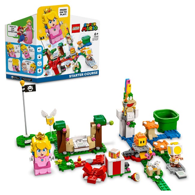 LEGO SUPER MARIO ADVENTURES WITH PEACH STARTER COURSE