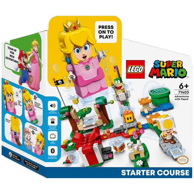 LEGO SUPER MARIO ADVENTURES WITH PEACH STARTER COURSE