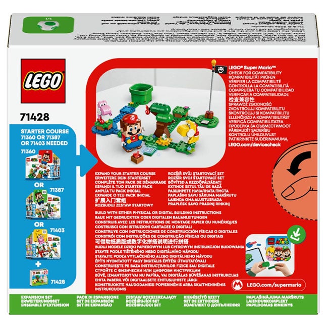 LEGO SUPER MARIO YOSHIS EGG-CELLENT FOREST EXPANSION SET