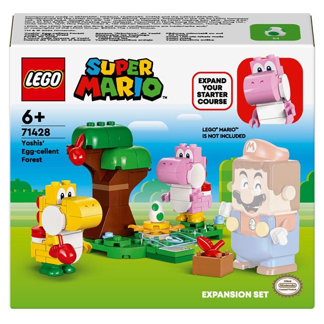 LEGO SUPER MARIO YOSHIS EGG-CELLENT FOREST EXPANSION SET
