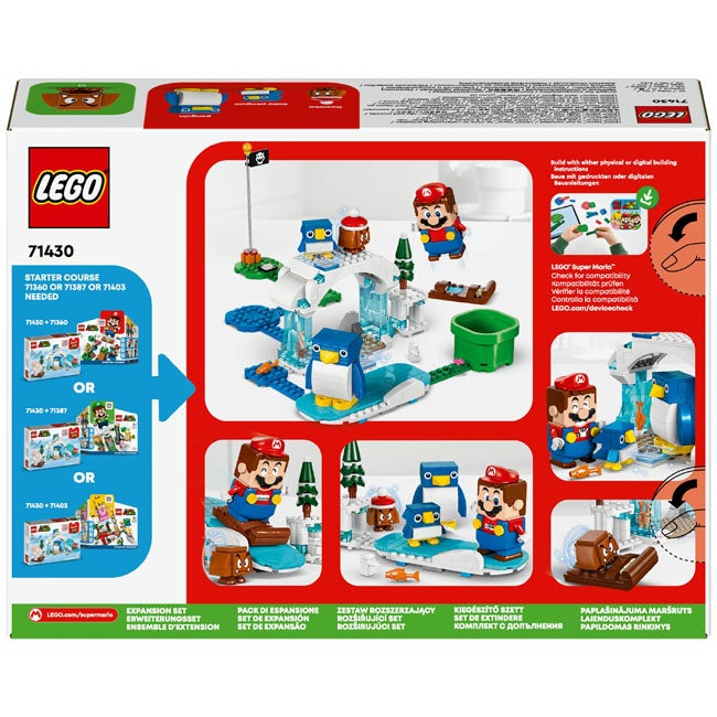 LEGO SUPER MARIO PENGUIN FAMILY SNOW ADVENTURE EXPANSION SET