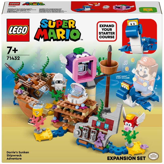 LEGO SUPER MARIO DORRIES SUNKEN SHIPWRECK ADVENTURE EXPANSI