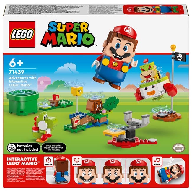 LEGO SUPER MARIO ADVENTURES WITH INTERACTIVE LEGO MARIO