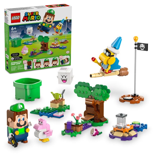LEGO SUPER MARIO ADVENTURES WITH INTERACTIVE LEGO LUIGI