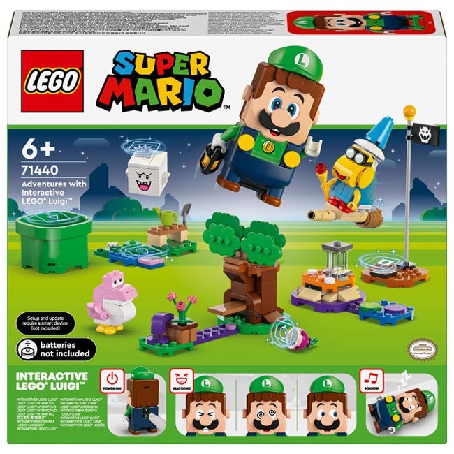LEGO SUPER MARIO ADVENTURES WITH INTERACTIVE LEGO LUIGI