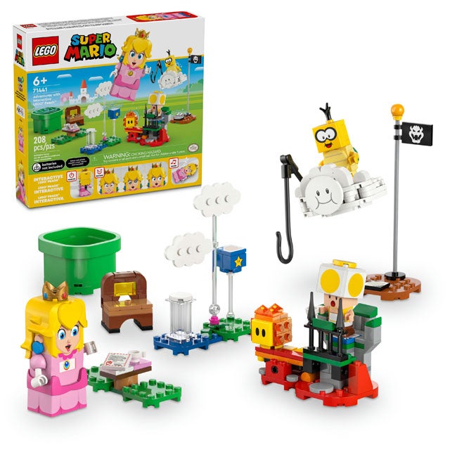 LEGO SUPER MARIO ADVENTURES WITH INTERACTIVE LEGO PEACH