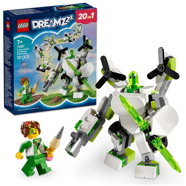 LEGO DREAMZZZ Z-BLOB ROBOT AND VEHICLE ADVENTURE
