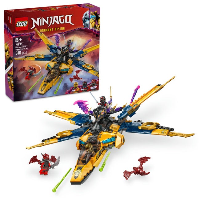 LEGO NINJAGO RAS AND ARIN'S STROM JET