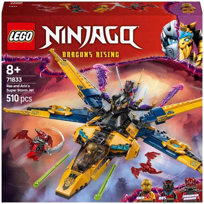 LEGO NINJAGO RAS AND ARIN'S STROM JET