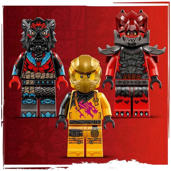 LEGO NINJAGO RAS AND ARIN'S STROM JET