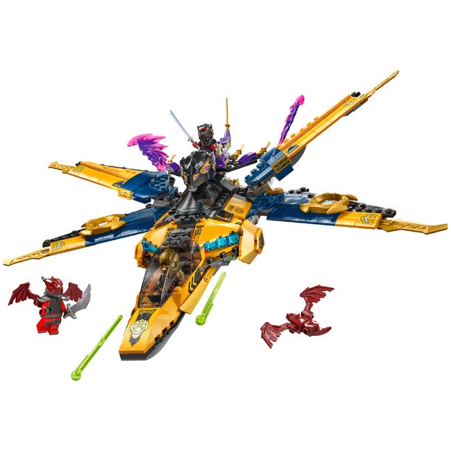LEGO NINJAGO RAS AND ARIN'S STROM JET