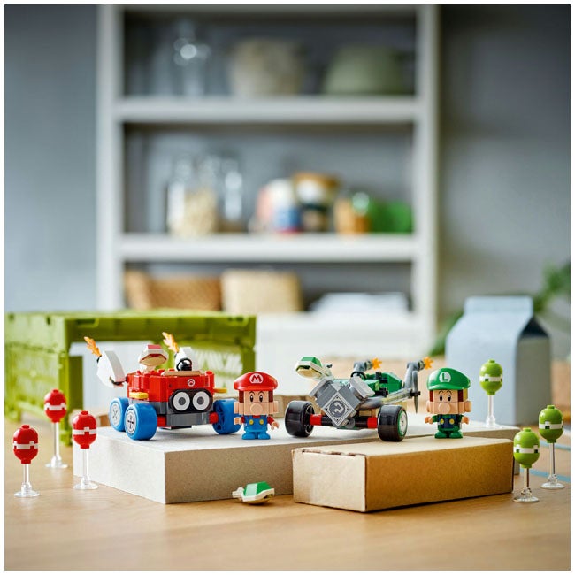 LEGO SUPER MARIO MARIO KART BABY MARIO VS. BABY LUIGI