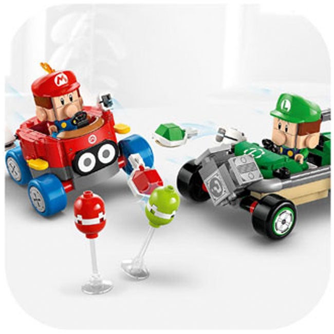 LEGO SUPER MARIO MARIO KART BABY MARIO VS. BABY LUIGI