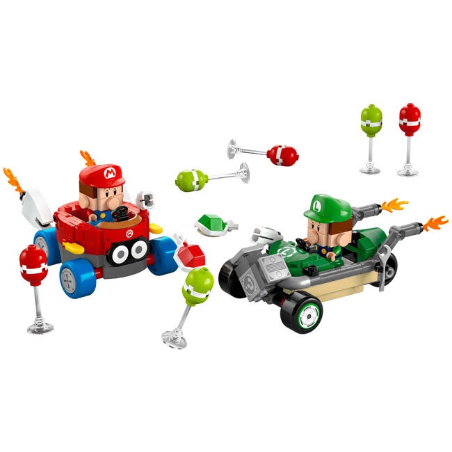 LEGO SUPER MARIO MARIO KART BABY MARIO VS. BABY LUIGI