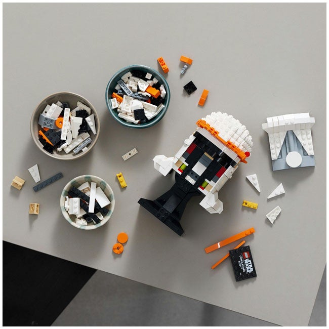 LEGO STAR WARS CLONE COMMANDER CODY HELMET