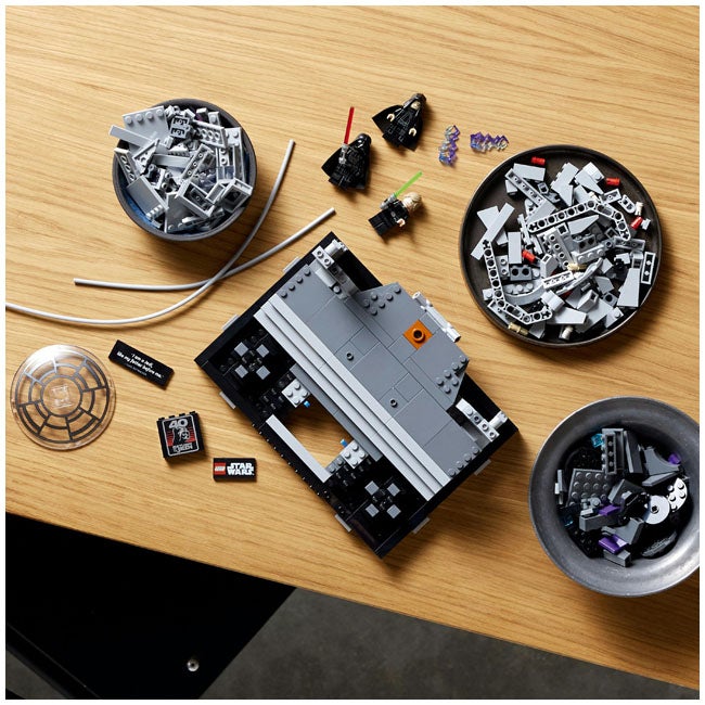 LEGO STAR WAR EMPEROR'S THRONE ROOM DIORAMA