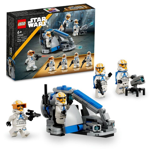 LEGO STAR WARS 332ND AHSOKAS CLONE TROOPER BATTLE PACK