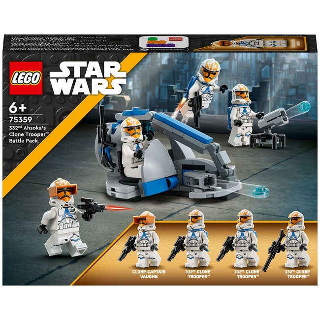 LEGO STAR WARS 332ND AHSOKAS CLONE TROOPER BATTLE PACK