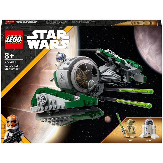 LEGO STAR WARS YODA JEDI STARFIGHTER